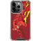 DC Comics The Flash Classic Art in Sequence Running pose iPhone 16 Pro Clear Case